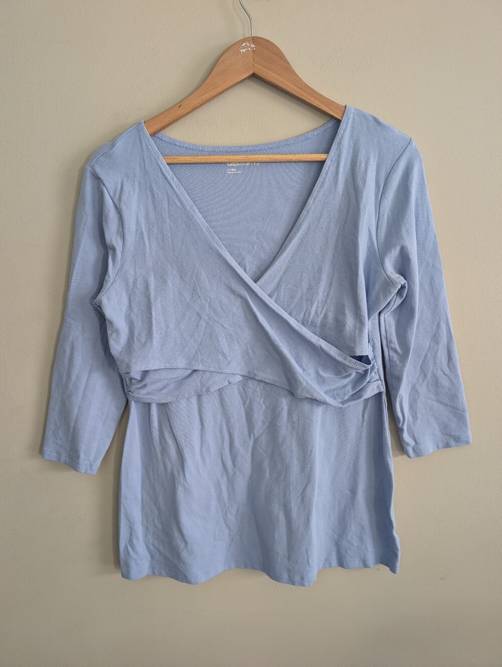 Gap Maternity Blue Nursing Top Size M